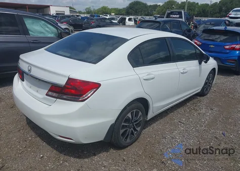 2015 Honda Civic Ex z USA, uszkodzony, nr VIN 19XFB2F80FE098671